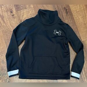 Under Armour girls pullover mock turtleneck Sz Medium 10/12